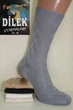 Носки мужские высокие шелковые Dilek d-03-10003 серый размер 43-46 - изображение 2