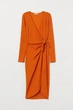 Платье H&M XS оранжевый 1068297830 - изображение 1