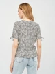 Блуза H&M 40 чорно білий візерунок 40476220001 - зображення 2