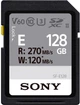 Карта памяти Sony 128GB SDXC C10 UHS-II U3 V60 R270/W120MB/s Entry (SFE128.AE) - изображение 1
