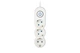 Сетевой фильтр 2Е Plus 3XSchuko с выключателем, 3G*1.0мм, 3м, white (2E-U03VES3M) - зображення 1