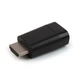 Адаптер Cablexpert (A-HDMI-VGA-001) HDMI-VGA M/F v.1.4 Black - изображение 2