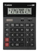 Калькулятор Canon AS-2400 Black (4585B001); настольный, 14-разрядный, литиевая + солнечная батарея (двойное), 198 x 140 x 34 мм - изображение 1