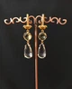 Серьги с фианитами Ksenija Vitali Golden Drop SB-00025 - изображение 2