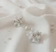 Серьги свадебные с натуральным жемчугом Ksenija Vitali White SB-0030 - изображение 2