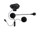 Гарнитура BauTech BT-12 Bluetooth для мотоциклетного шлема с микрофоном Черный (1009-508-00) - изображение 1