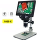 Цифровий мікроскоп на штативі GAOSUO G1200HD з 7" LCD екраном і підсвічуванням, збільшення до 1200X - зображення 1