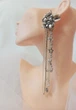 Сережки зірки Ksenija Vitali Long stars SB-00021 - зображення 3