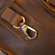 Вместительная сумка мужская поясная Vintage Bag 20419 Коричневая - изображение 8