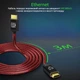 Кабель Vertux VertuLink-300 HDMI 2.1 UltraHD-8K HDR eARC 3 м Bloodyred (vertulink-300.bloodyred) - изображение 6