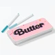Пенал школьный металлический БТС (BTS Butter) (34408-3274-3) Серебристый - изображение 1