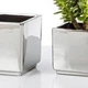 Кашпо Scheurich Mirror Silver 15 см дзеркальний 55164 - зображення 2