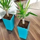 Розумний вазон Plastkon Elise 20 см антрацит 411139276 - зображення 5