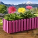Кашпо Plastkon Fency 50 см антрацит 4111466007 - изображение 2