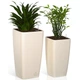 Умный вазон Plastkon Quadrato Flower Lover 18х34 см черный 4111665 - изображение 8