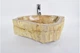 Кам'яний умивальник FOSSIL WOOD Industar s25-3945-1 47 х 37 см Асиметричний - зображення 6