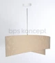 Абажур BPS Koncept 50см "TIA" Кремова з кольоровим малюнком - зображення 3