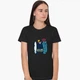 Футболка жіноча Крутий Ведмідь (Cool Bear) (8976-2067-4) XL Чорна - зображення 3