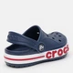 Детские кроксы-сабо для мальчика Crocs Kids Jibbitz Bayaband Clog 205100-410 25-26 (C9) Синие (887350618938) - изображение 4