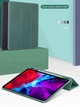 Силиконовый чехол книжка для iPad Pro 2020 11" USAMS US-BH588 Leather Protective Cover Winto Series. Green - изображение 4