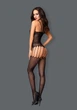 Эротический боди-комбинезон Obsessive F235 S/L черный 05714001 - изображение 2