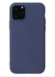 Чехол Soft Touch для Apple Iphone 11 Pro Max силикон бампер темно-синий - изображение 2