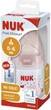 Butelka do karmienia NUK First Choice Plus z silikonowym smoczkiem 150 ml czerwona (4008600400486) - obraz 1