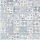 Мозаика Artens Graphik blue cement 30х30 см (11902520) - изображение 2