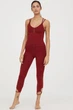 Комбинезон H&M для йоги M бордовый 12-0003 - изображение 1