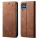 Чехол-книжка с кармашками UniCase Jeans Wallet для Samsung Galaxy M32 (M325) - Brown - изображение 2