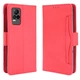 Чехол-книжка с кармашками Deexe Wallet Stand для VIVO V21e - Red - изображение 2