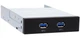 Адаптер Chieftec MUB-3002 2xUSB3.0 для 3.5" Black - изображение 1