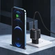 Зарядний пристрій Usams Quick Charger 25W для iPhone|iPad|Samsung|Xiaomi|Huawei|Meizu|OnePlus|LeEco black - зображення 3