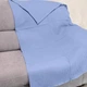 Простирадло-покривало вафельне GM TEXTILE 200х220см 280г/м2 (Блакитний) - зображення 2