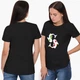 Футболка женская Рыбка китайская Карп Кои (Chinese fish Carp Koi) (8976-1796-4) XL Черная - изображение 4
