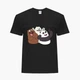 Футболка женская Вся правда о медведях (We Bare Bears) (8976-2665-2) M Черная - изображение 1