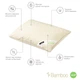 Подушка Sonex Bamboo Стандартная 50х70 см Бежевая (SO102159) - изображение 5