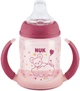 Butelka Nuk First Choice Plus z uchwytami 150 ml Różowa (4008600400417) - obraz 2