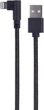Kabel USB - Apple Lightning Cablexpert 0.2 m Czarny (CC-USB2-AMLML-0.2M) - obraz 1