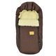 Конверт на овчині Kinder Comfort Warm Fashion Dunkle Schokolade, розмір 56-92 - зображення 4