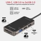 USB-C хаб 7-в-1 Promate PrimeHub-Lite HDMI/USB-C/USB 3.0/2xUSB 2.0/SD/MicroSD Grey (primehub-lite.grey) - изображение 4
