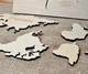 Деревянный пазл 3DBRT карта материков и океанов 40*30 см - изображение 2