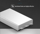 Зовнішня кишеня Blueendless BS-U35Q-С Метал USB 3.1 для HDD 3.5" - зображення 10