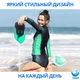 Аквашузы женские VelaSport (Размер 40-41) тапочки для моря, Стопа 25,3-26,6 см. Унисекс обувь Коралки Бирюзовые - изображение 7