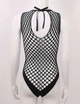 Соблазнительный облегающий боди-сетка - чёрный One Size (4001162588658) - изображение 4