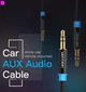 Кабель Vention Audio 3.5 мм M - 3.5 мм M 2 м Black (65780918/P350AC200-B-M) - зображення 6