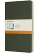 Набор записных книг Moleskine Cahier 13 x 21 см 3 шт по 80 страниц в линейку Зеленый (8055002855273) - изображение 1