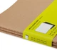 Набор записных книг Moleskine Cahier 9 x 14 см 3 шт по 64 страницы без линовки Бежевый (9788883704949) - изображение 4