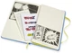 Записная книга Moleskine Go Nagai Super Robot 13 х 21 см 240 страниц в линейку Синяя (8056420853728) - изображение 6