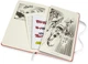 Записная книга Moleskine Go Nagai Super Robot 13 х 21 см 240 страниц без линовки Красная (8056420853759) - изображение 6